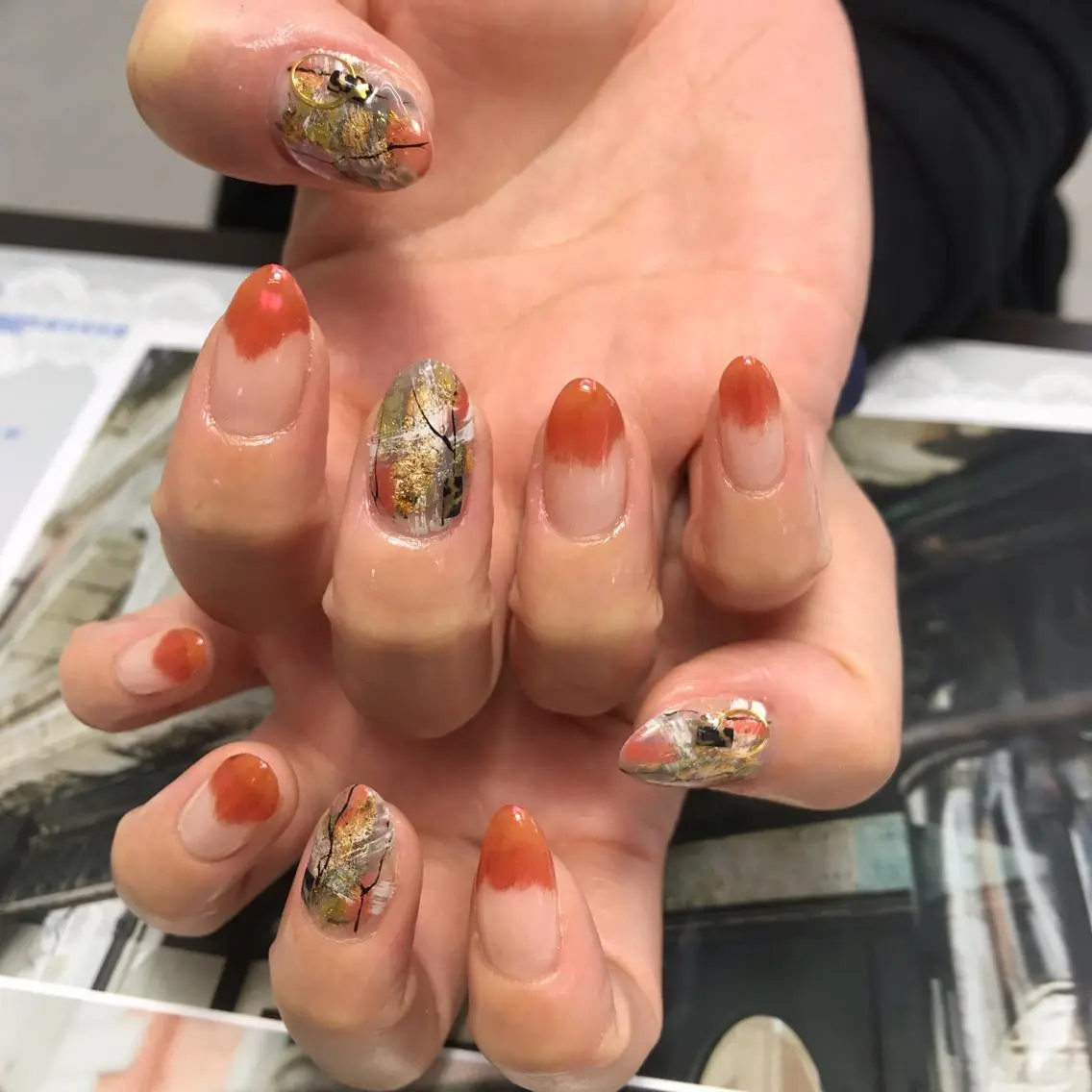 ネイル ハンドネイル nail salon Neigeのネイルデザイン