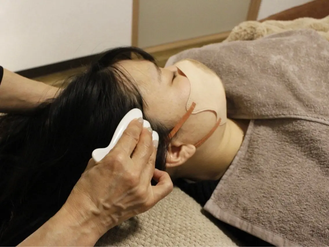快眠ドライヘッドスパ💆‍♀️眼精疲労改善　60分オープン記念価格¥8400→¥8200の写真