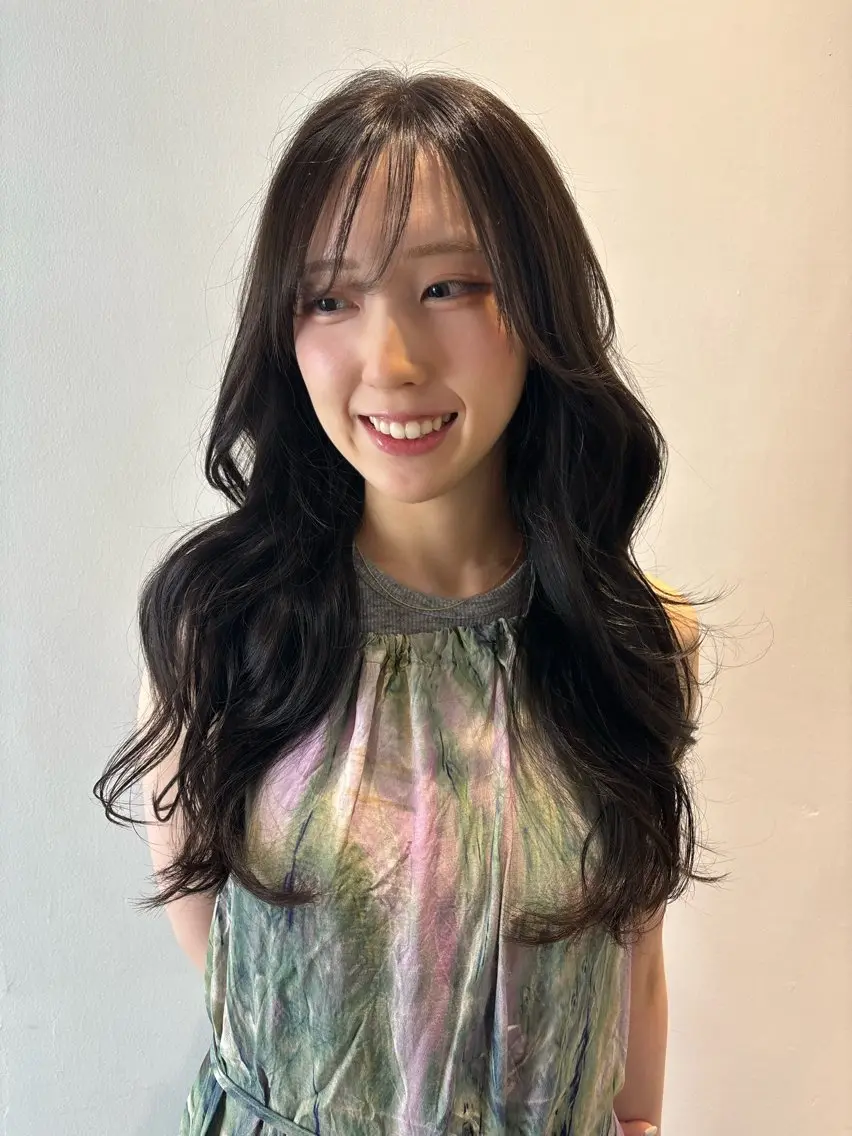 ロング maeda nonohaのヘアスタイル