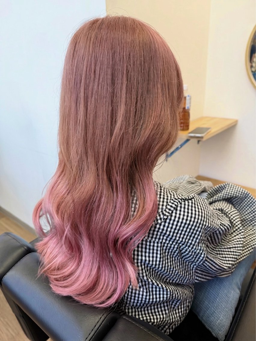 ロング カラー aivee♥️ Anのヘアスタイル