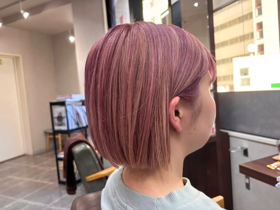 ショート 長内  大明のヘアスタイル