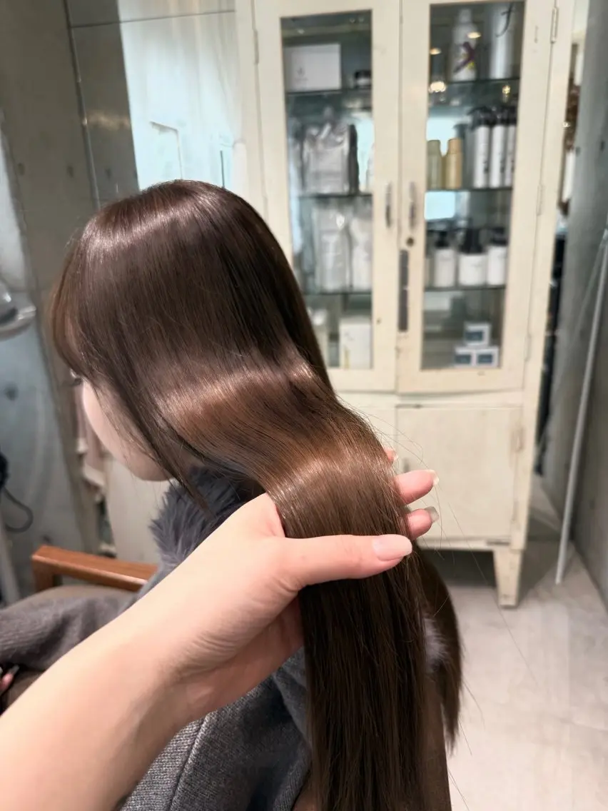 ロング トリートメント 木村 心海☆明石のヘアスタイル
