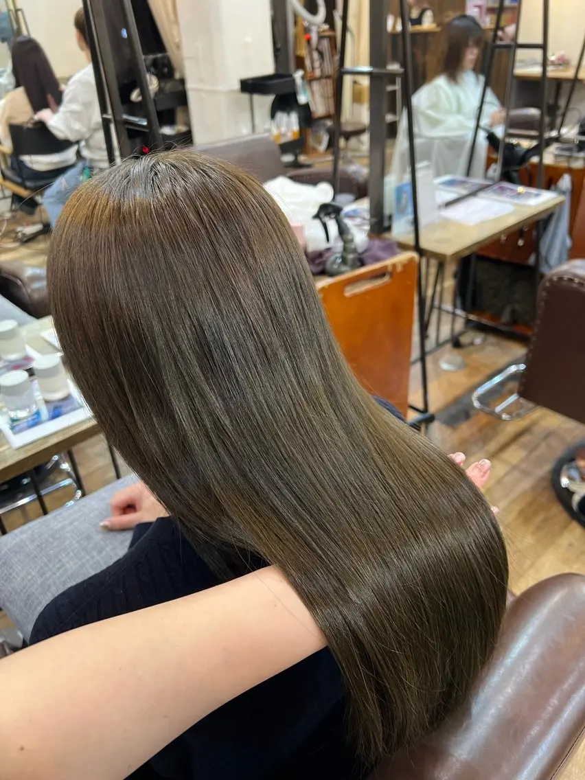ロング カラー ヘアカラー トリートメント るあ/カラー /トリートメント🫧のヘアスタイル
