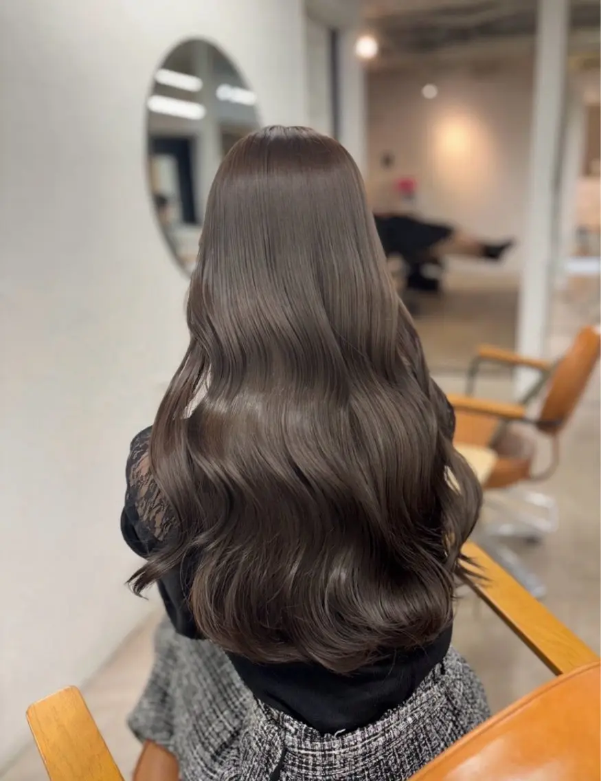 ロング カラー 川村 菜々のヘアスタイル