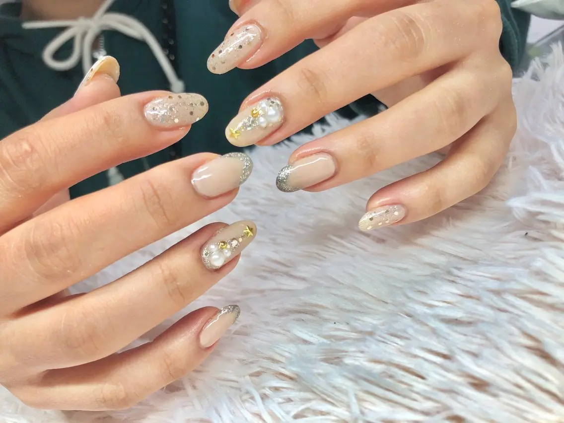 ネイル 冬ネイル クリスマス k.nail #ksmのネイルデザイン