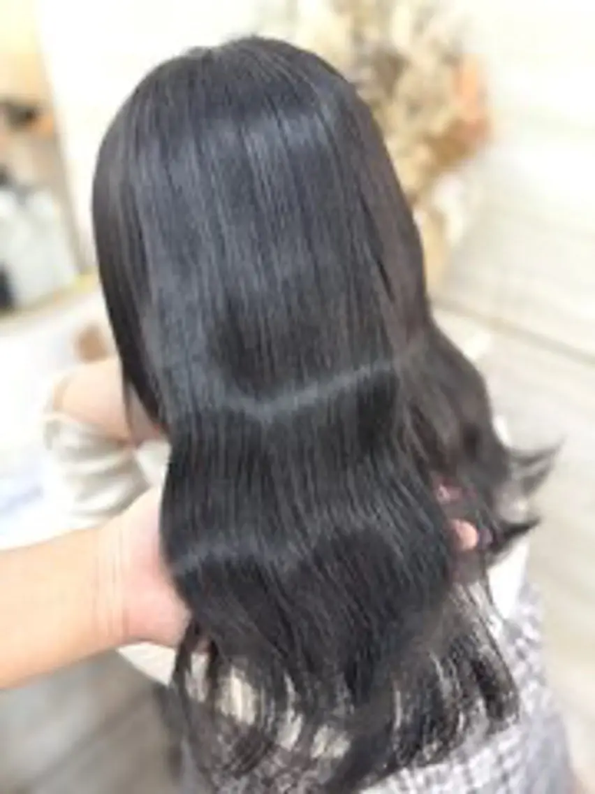 ロング カラー 💜eluあやね💜 🫧カラー・縮毛矯正のヘアスタイル