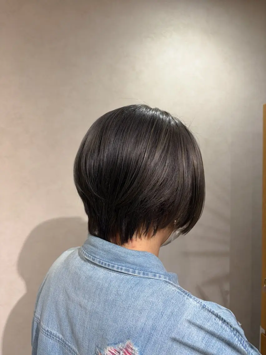 ショート ヘアカラー 🌻似合わせ×透明感 🫧みれい🧸のヘアスタイル