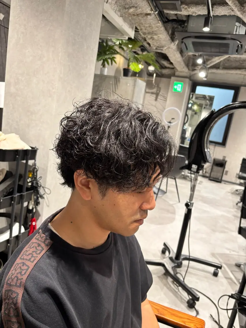 メンズ メンズパーマ カット パーマ メンズ専門店NEXT NEO パーマ特化のヘアスタイル
