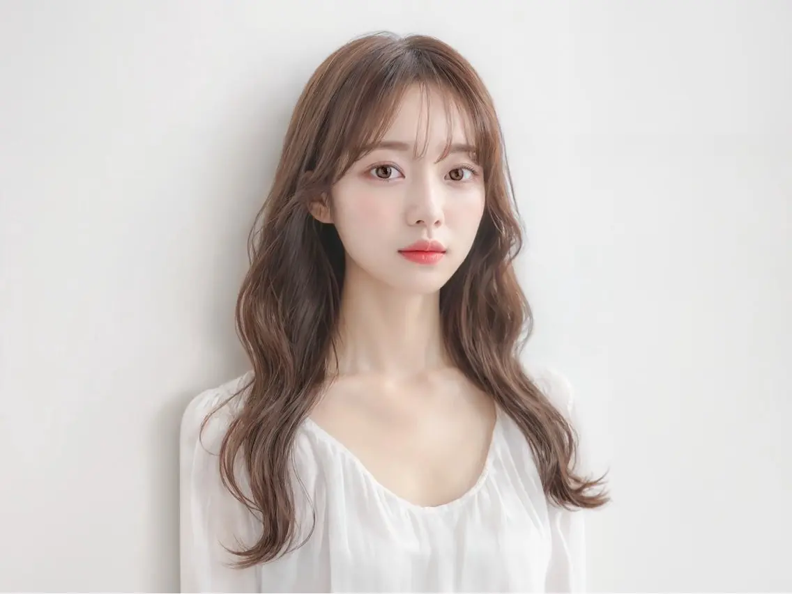 ロング カット ヘアカラー 小村 誠也のヘアスタイル