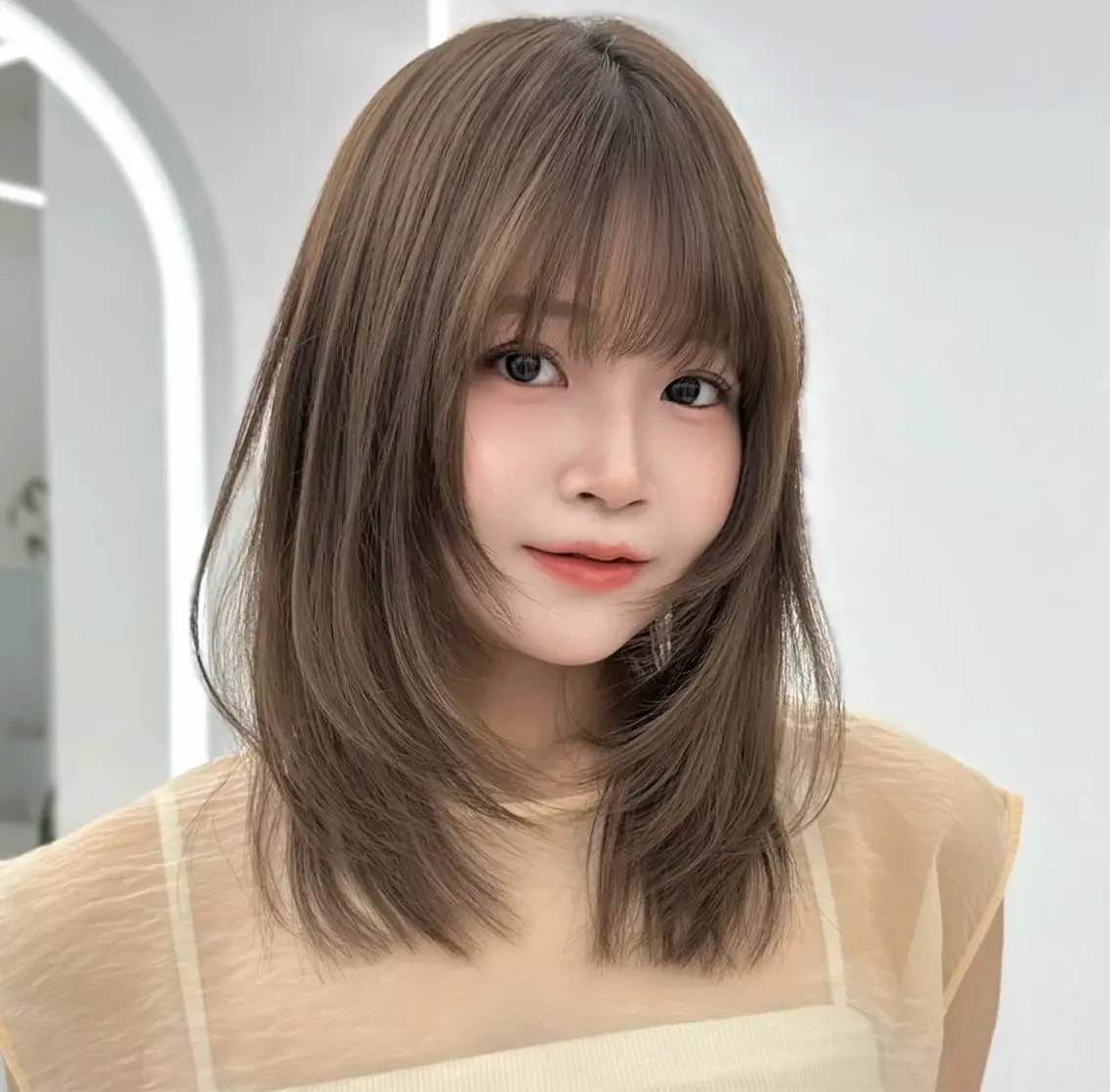 ミディアム トリートメント ミディアム特化 COA 日向のヘアスタイル