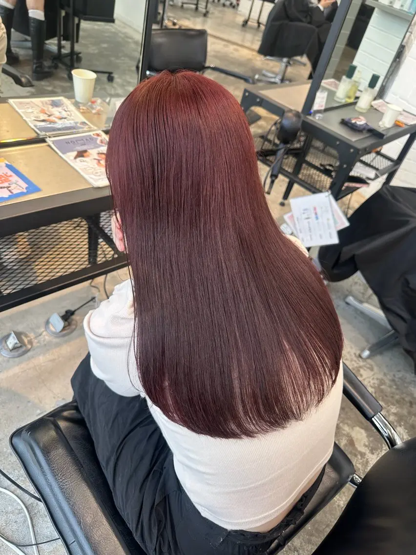 ロング カラー パーマ ヘアアレンジ キッズ 暖色💖ツヤ髪💖 masae🌼のヘアスタイル