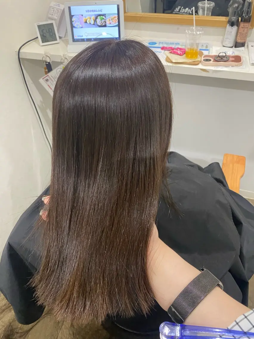 カラー カット ヘアカラー 縮毛矯正 髪質改善サロン 梅田/ヨナミネのヘアスタイル