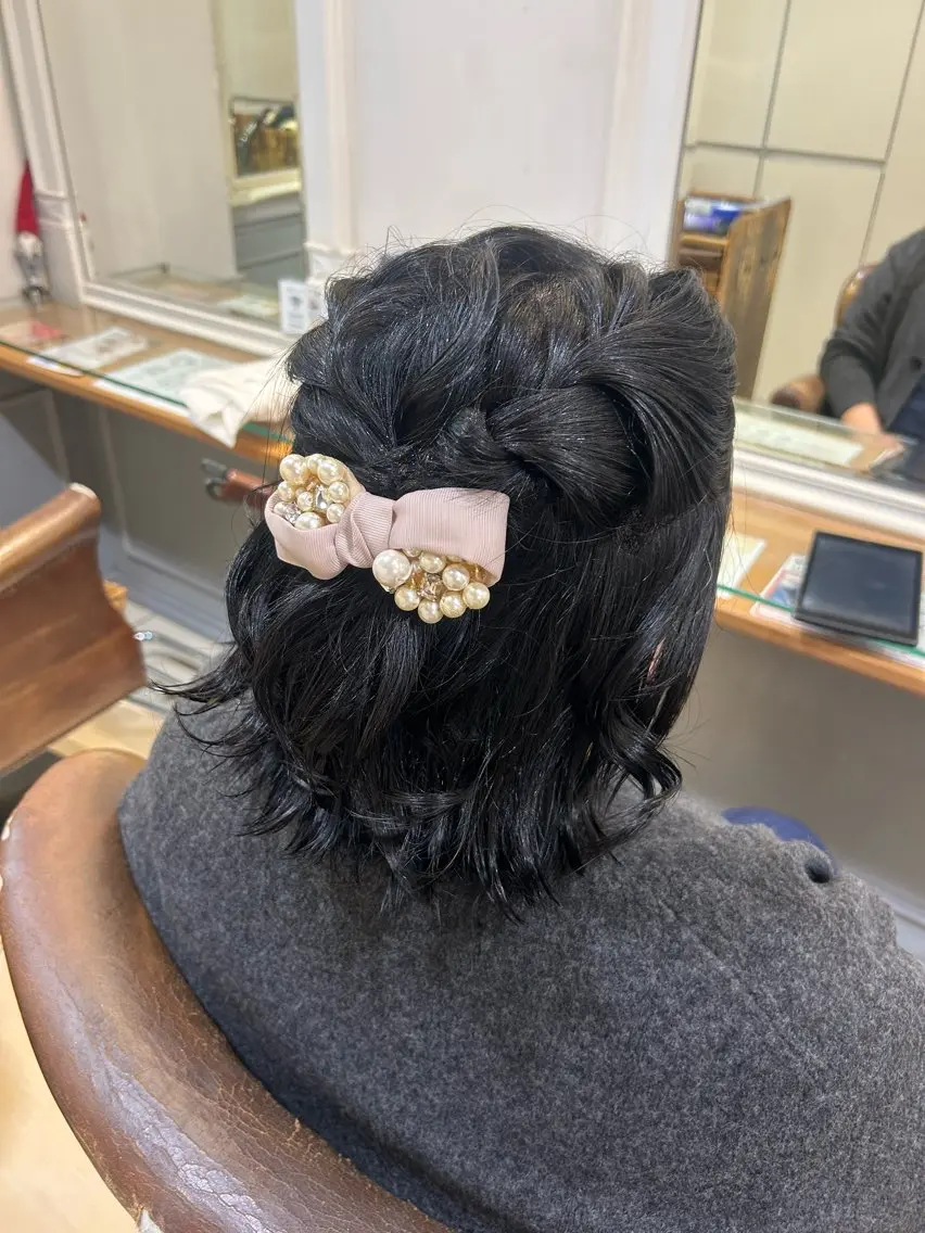ヘアアレンジ 韓国ヘアー🇰🇷 MIWAのヘアスタイル