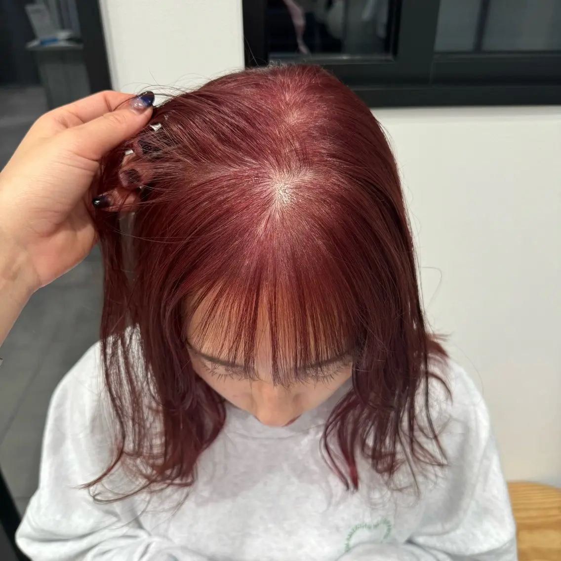 カラー ヘアカラー 中井亜未/ 姫路ボブのヘアスタイル