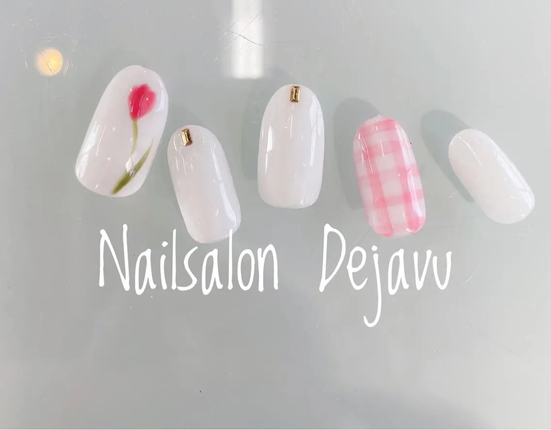 ネイル アートネイル 春ネイル Nailsalon Dejavuのネイルデザイン