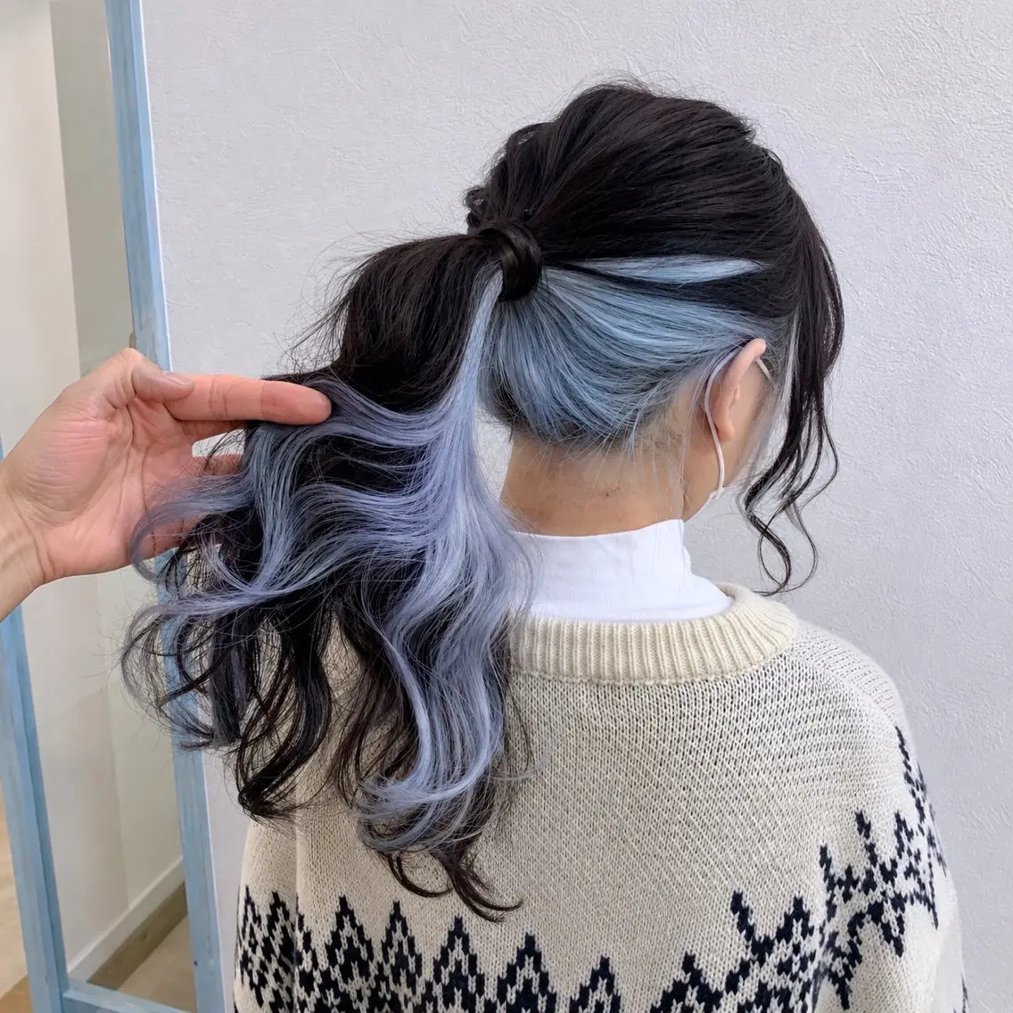 ロング ヘアカラー トリートメント 縮毛矯正/髪質改善 小野竜聖のヘアスタイル