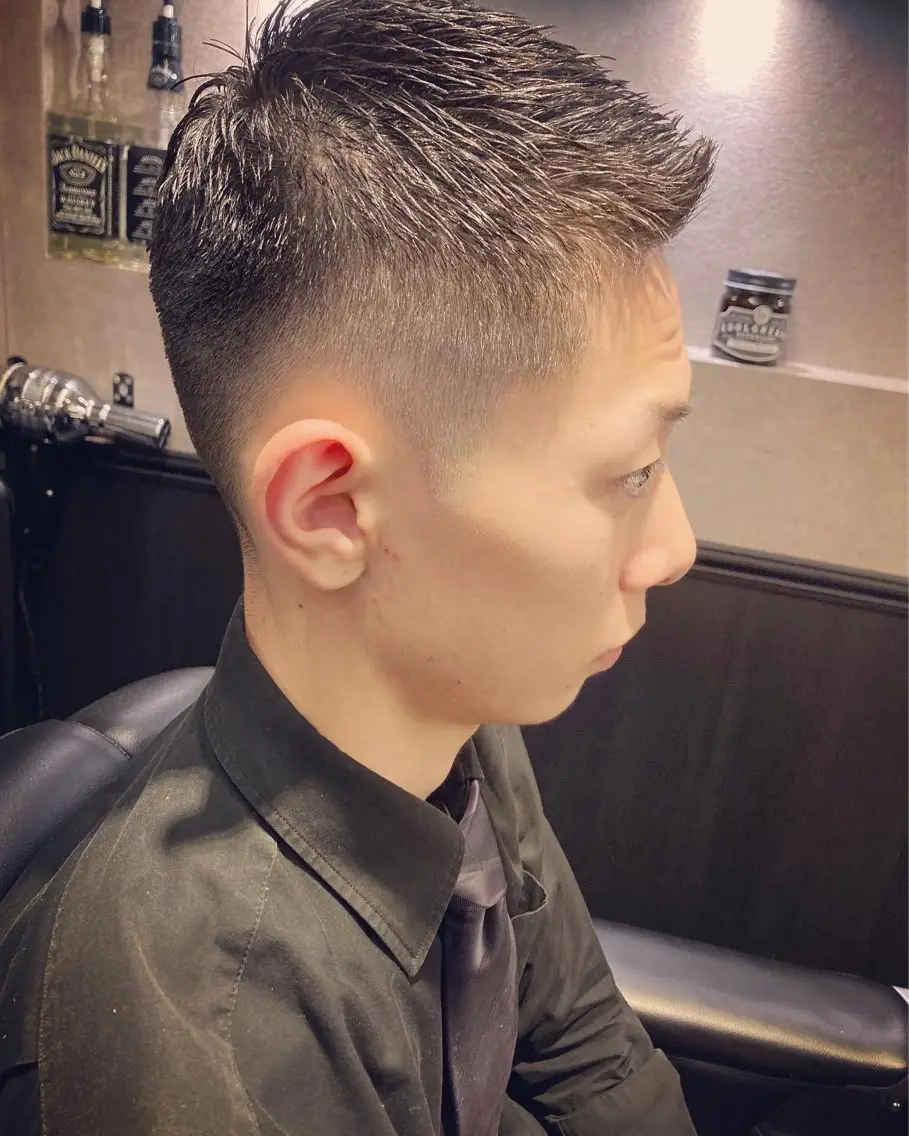 ショート パーマ メンズ メンズパーマ 山本 勇希のヘアスタイル