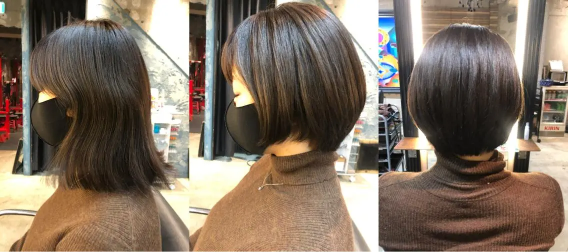 ショート ショートボブ ボブ ショートヘア カット 高橋 まこのヘアスタイル