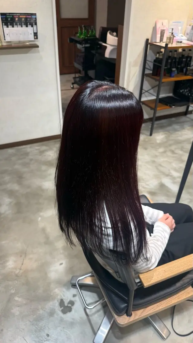 カラー カラーモデル募集中 /江利川紫音のヘアスタイル