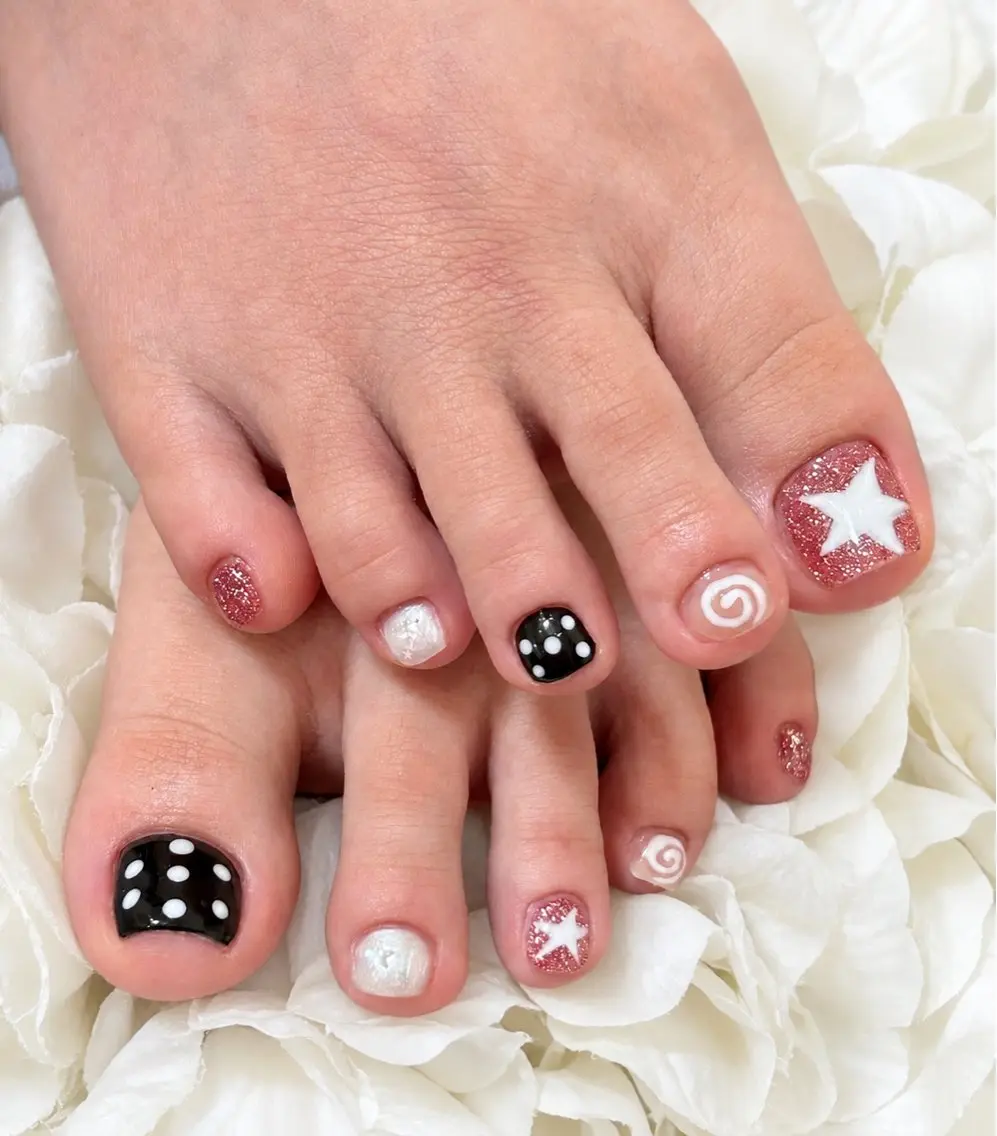 ネイル ジェルネイル 持ち込み ワンカラーネイル スカルプネイル xinh nailsのネイルデザイン