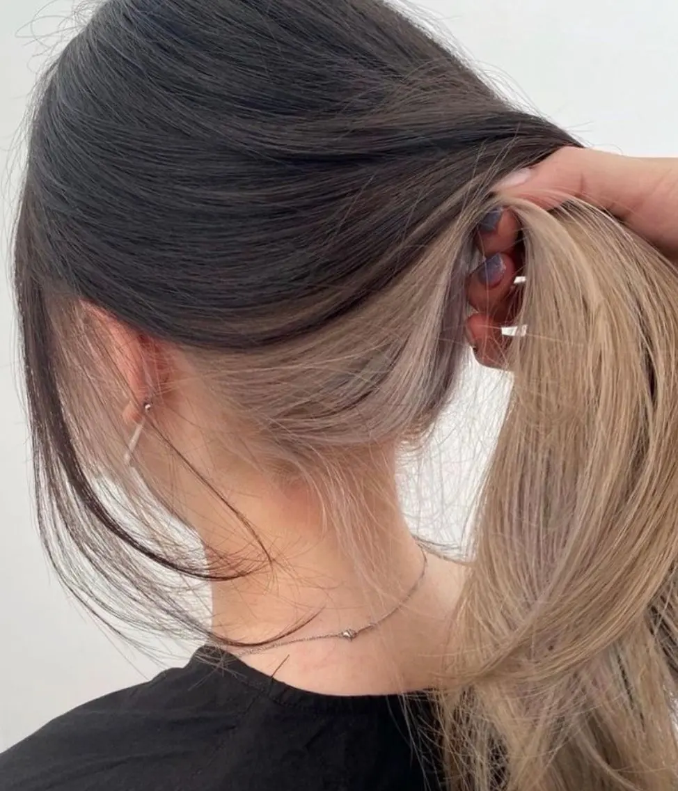 (通常価格4400yenの🧴✨3step treatment付き✨) インナーbleach+インナーオンcolorの写真