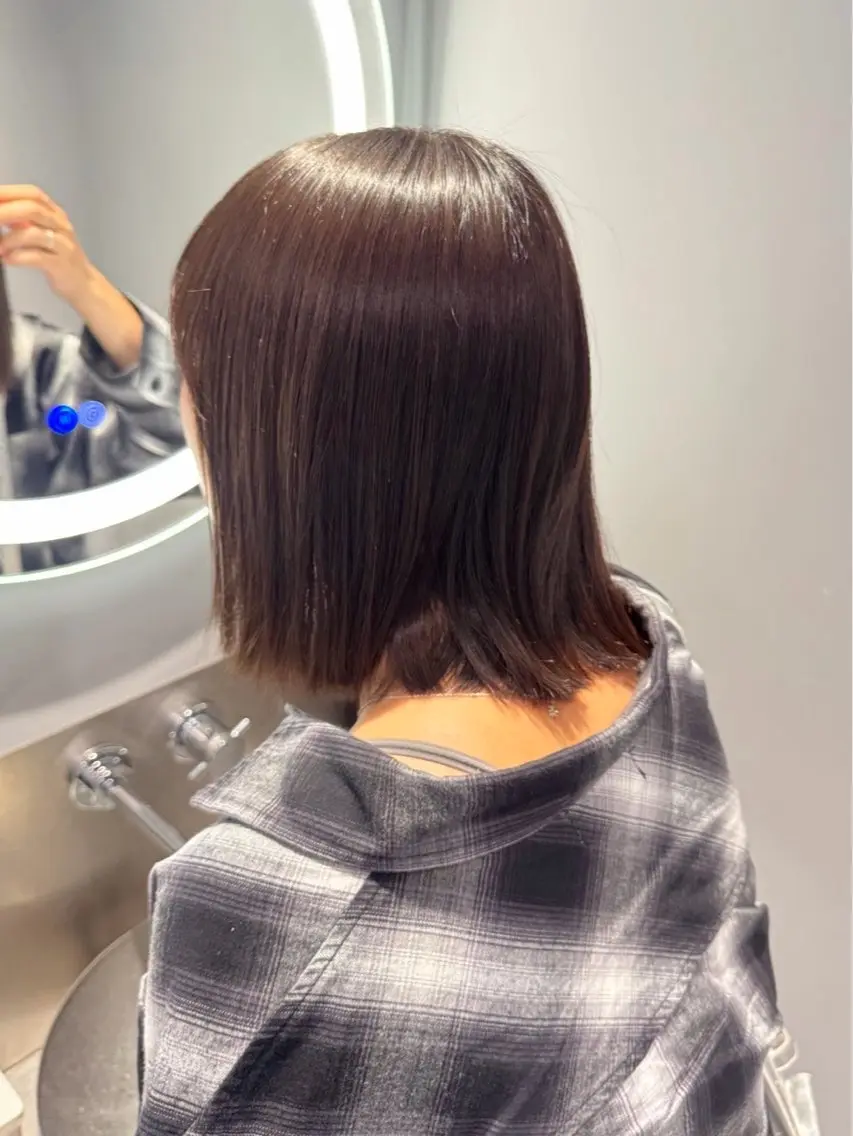 カラー 🌻艶髪ワンカ ラー山本 恋乃羽🌻のヘアスタイル