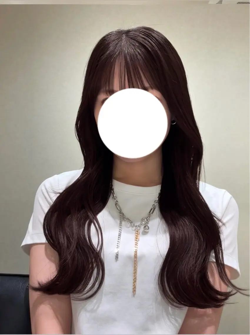 ロング カラー ヘアアレンジ くびれヘア 韓国風ヘア カット トリートメント 池袋/韓国レイヤー 💗🐇amiのヘアスタイル