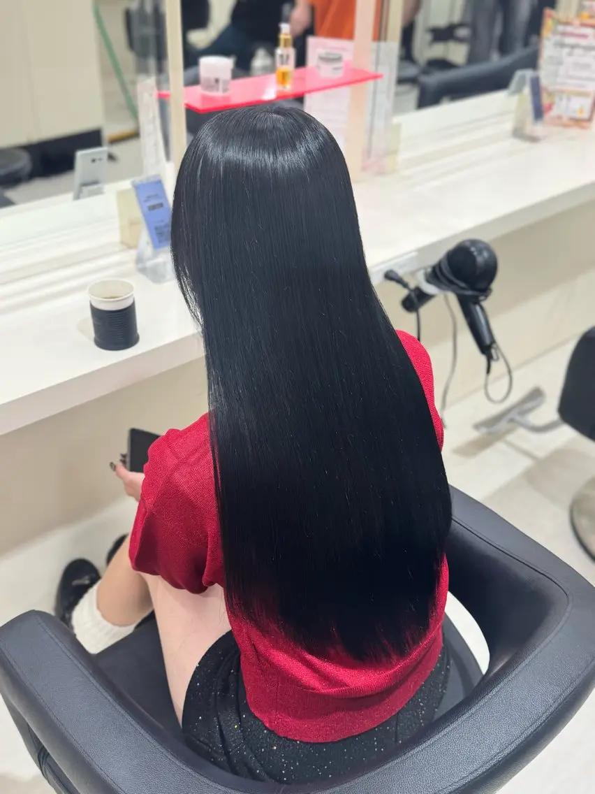 ロング カラー ヘアカラー 🤍韓国大人っぽ ベージュMAI🤍のヘアスタイル