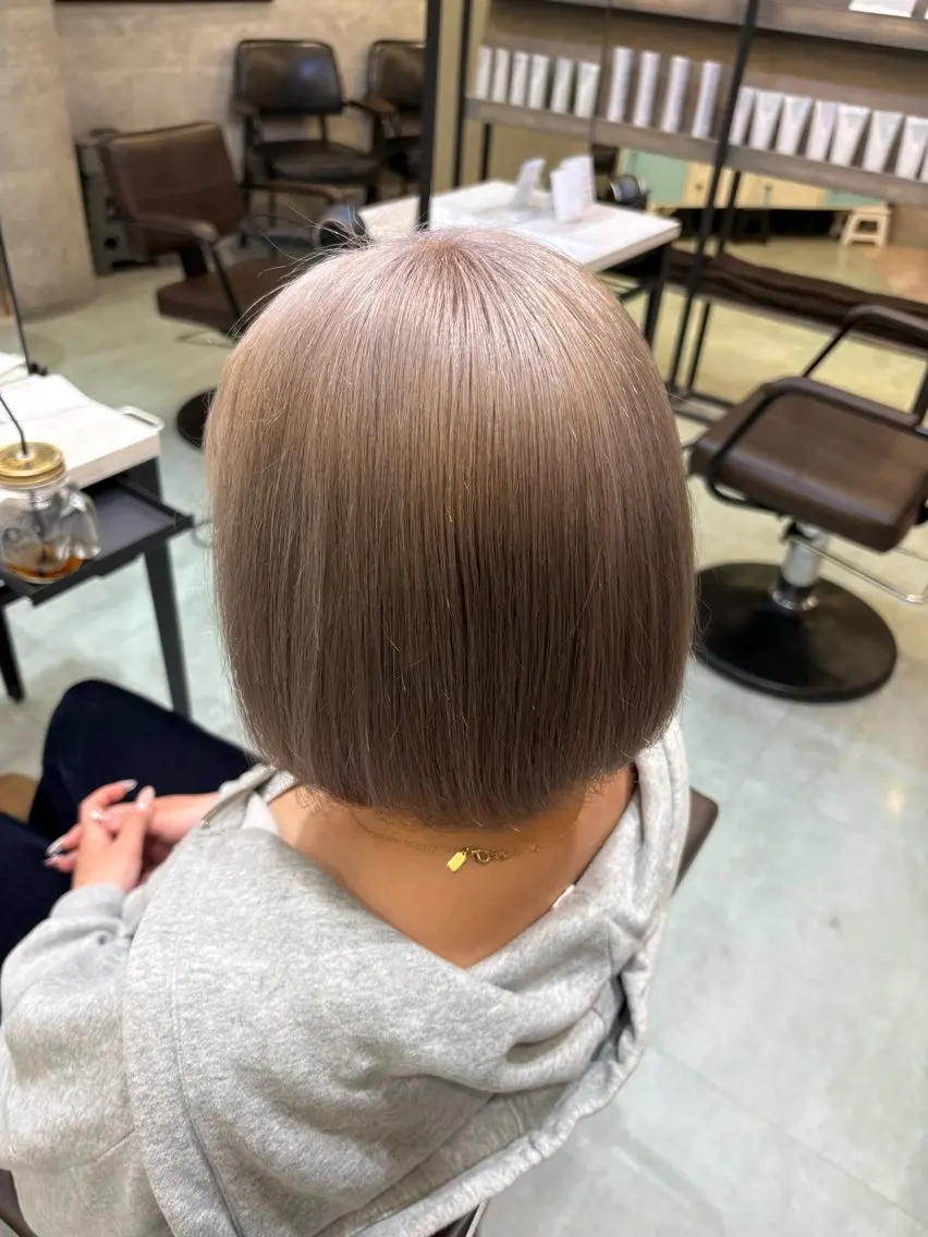 ミディアム ヘアカラー トリートメント Ruka 🎀のヘアスタイル