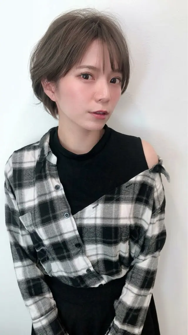 ショート 髪質改善/艶カラー /光吉洋平のヘアスタイル