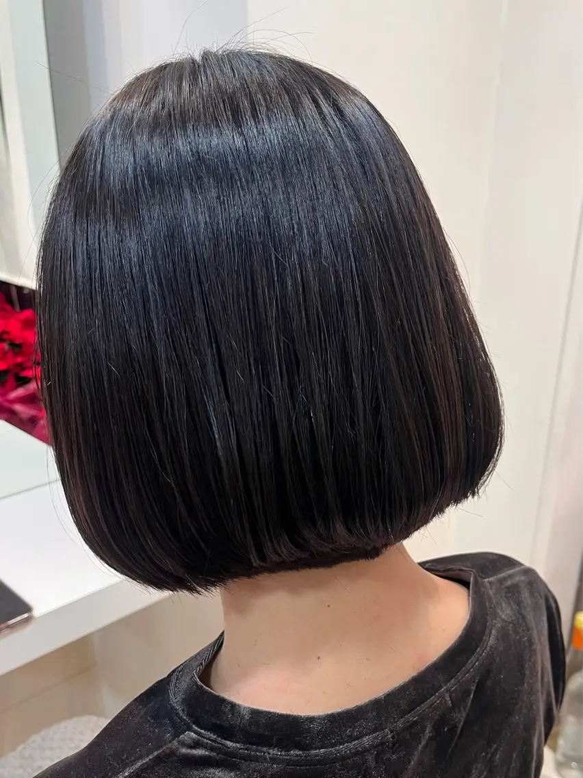 ショート ボブ ️ちば🩵JILLE 恵比寿 透明感カラーのヘアスタイル