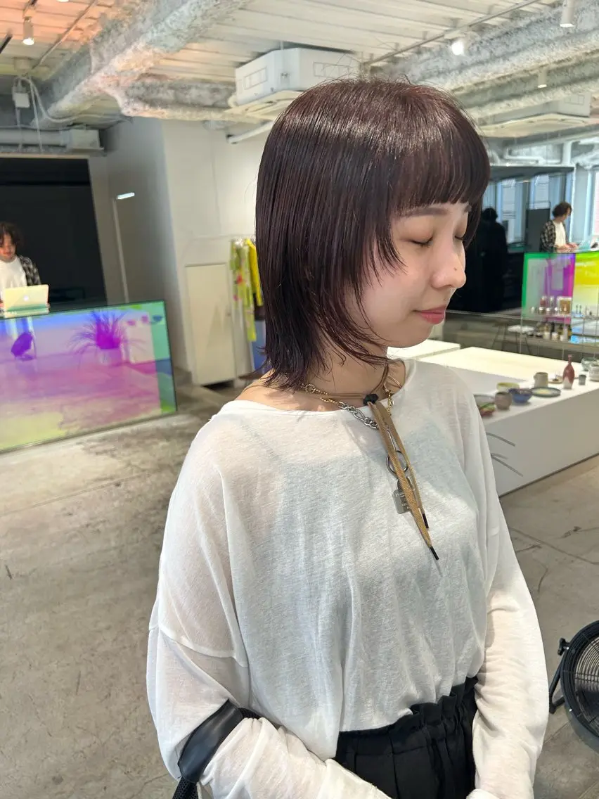 ショート カット ヘアカラー トリートメント 似合わせcut 🔥yutakaのヘアスタイル