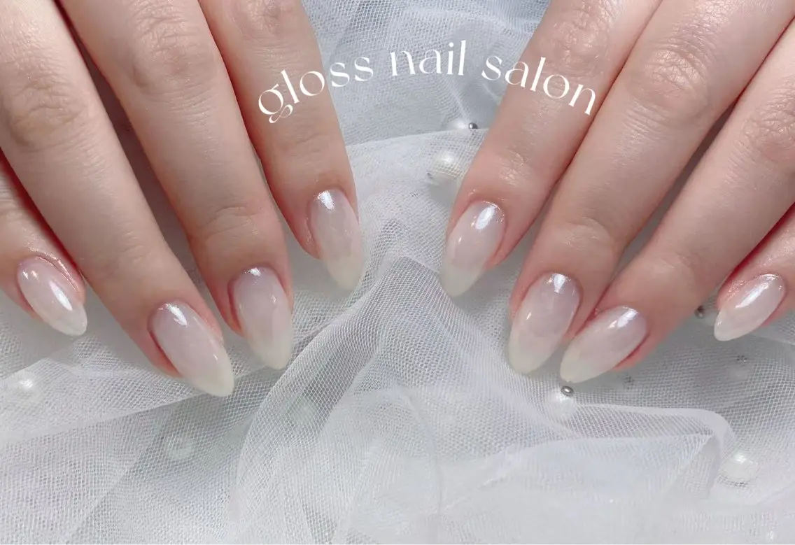 ネイル ハンドネイル ゆり🌷 gloss nailのネイルデザイン