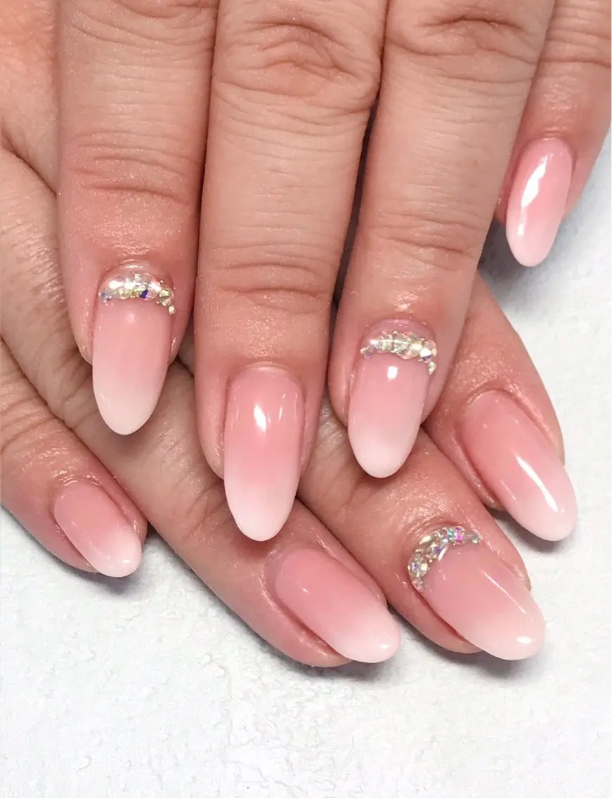 ネイル ストーンネイル ハンドネイル 🌈 Laule'aのネイルデザイン