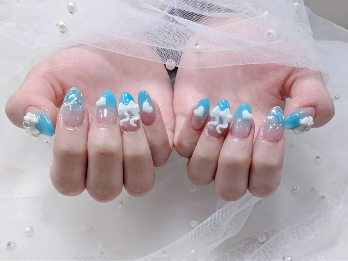 ネイル ハンドネイル ╹◡╹MimoEye lash🌻Nailのマツエク・マツパデザイン