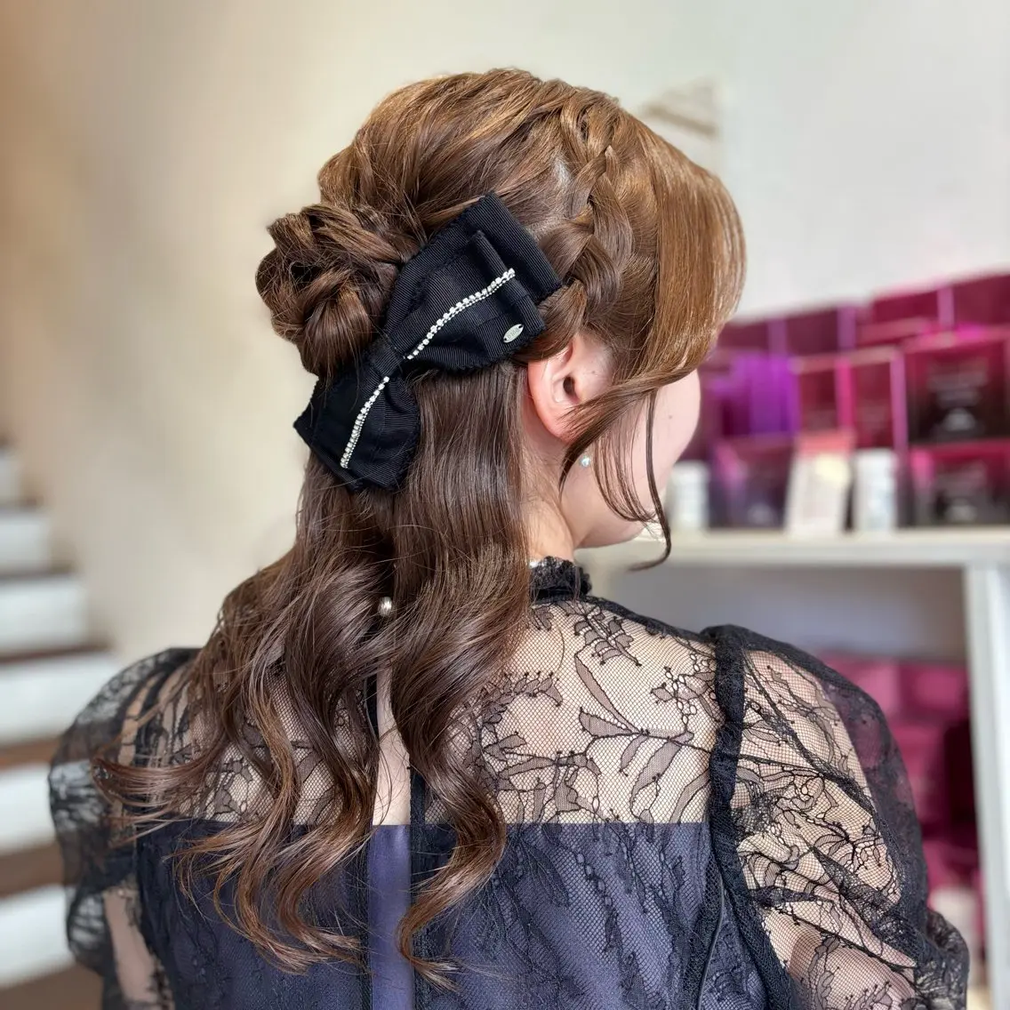 🎀【お出かけ前に!】ヘアアレンジ🎀の写真