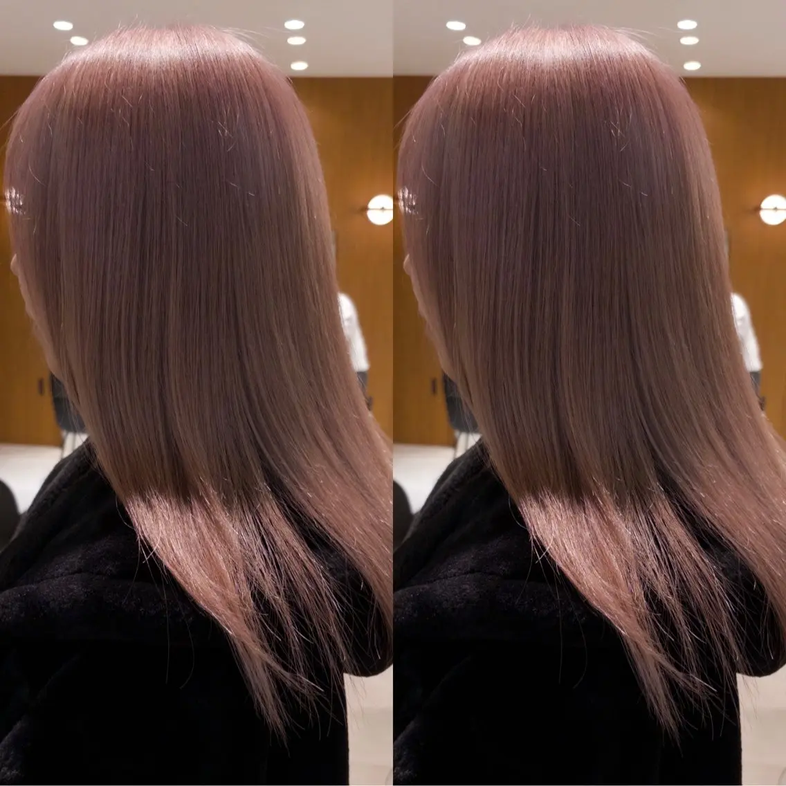 ミディアム カラー ブリーチ ボブ ヘアカラー ブリーチカラー🌟/ ちさとのヘアスタイル