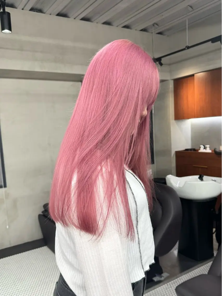 ロング カラー ベージュカラー ブリーチ ブロンド ブラウンカラー ケアブリーチ ブリーチ ハイトーン 特化🌈フジタハルキのヘアスタイル