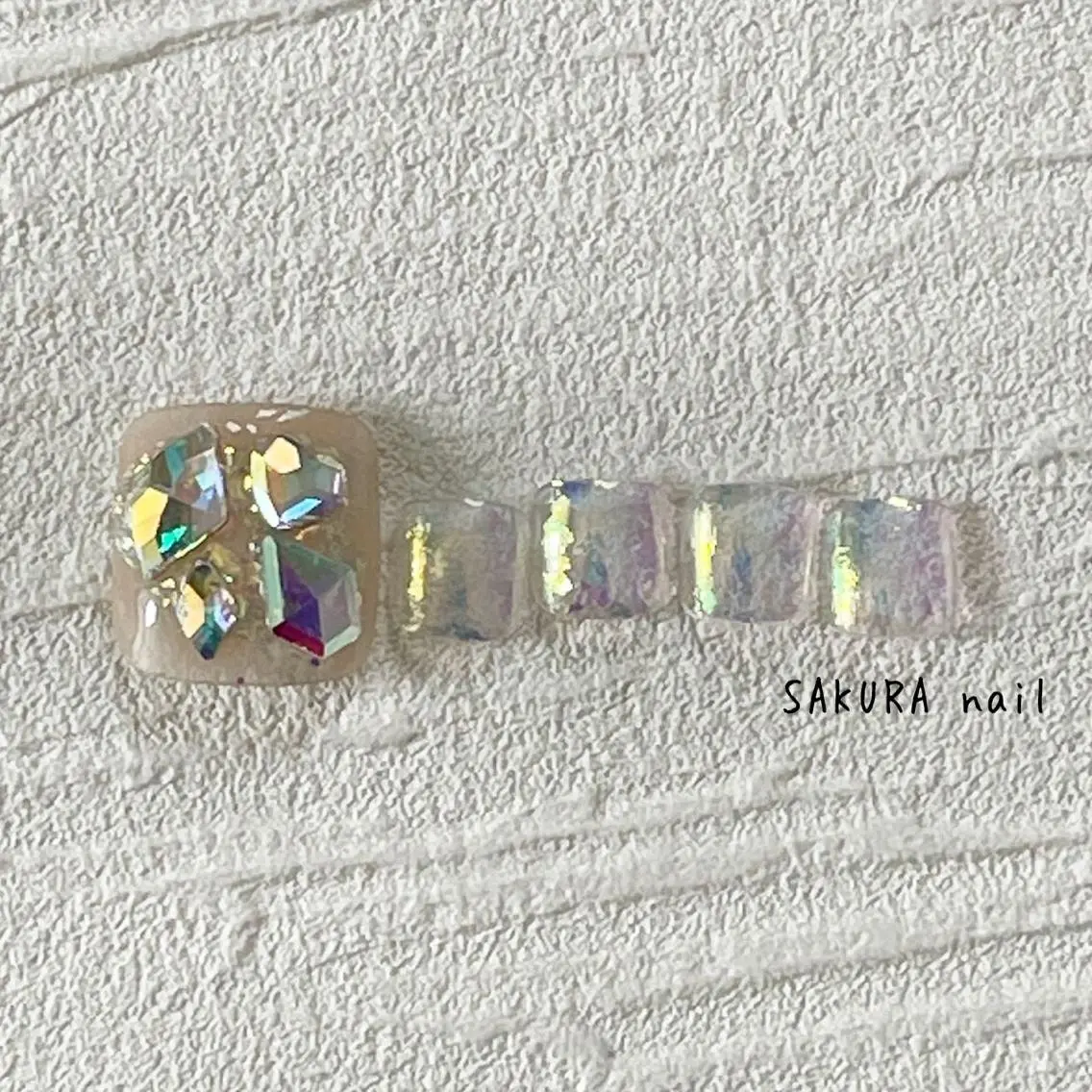 ネイル フットネイル SAKURA nailのネイルデザイン