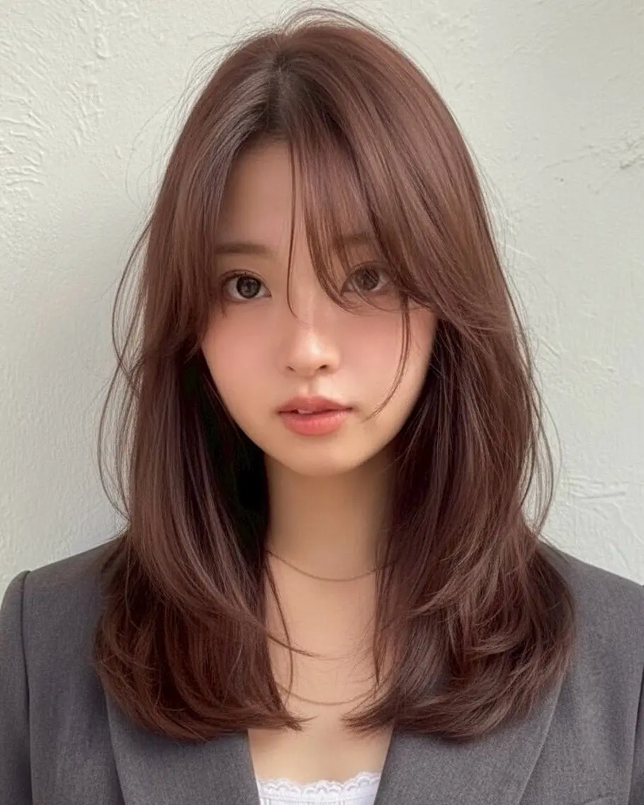 セミロング あーや / FIXのヘアスタイル