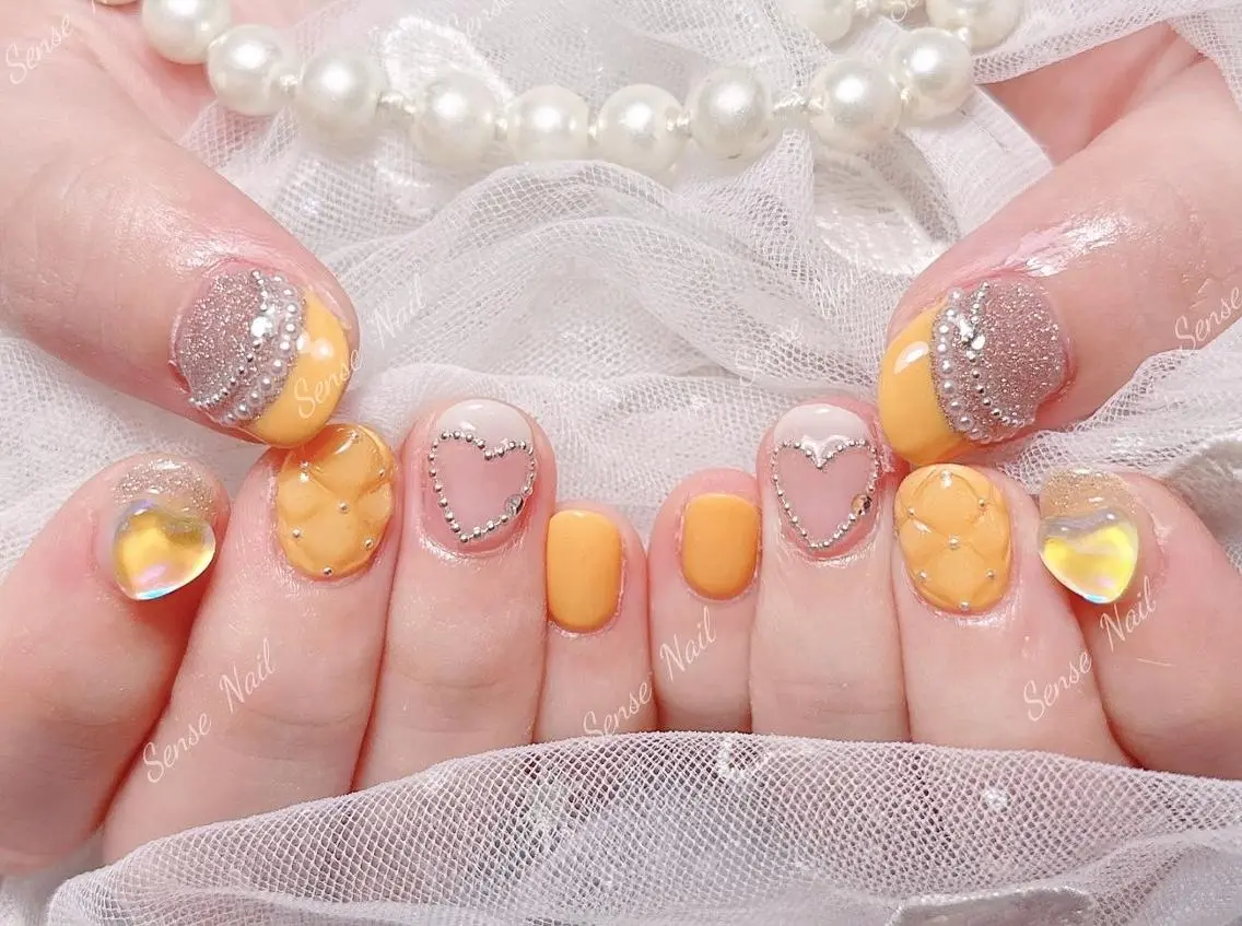 ネイル ハンドネイル ハンドケア 💕中川 結衣💕のネイルデザイン
