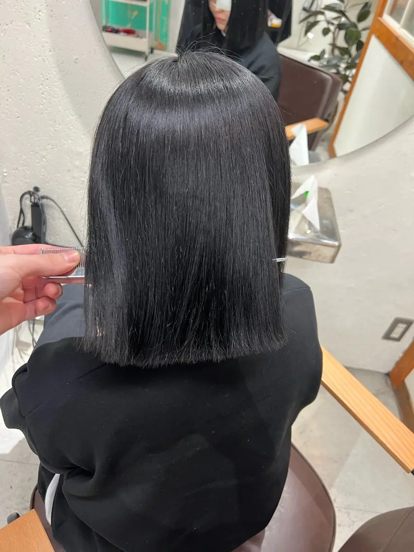 セミロング カラー ヘアアレンジ 金子 廉のヘアスタイル