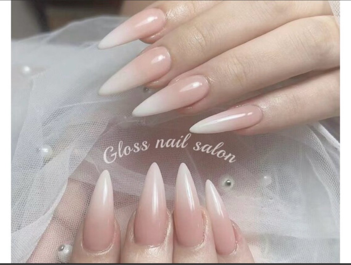 ネイル ハンドネイル みゆ🐰 Gloss nailのネイルデザイン