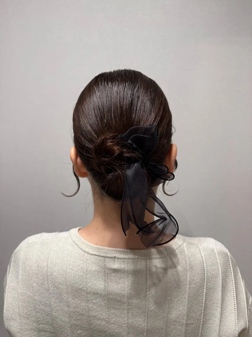 セミロング ヘアセット see. アズサのヘアスタイル