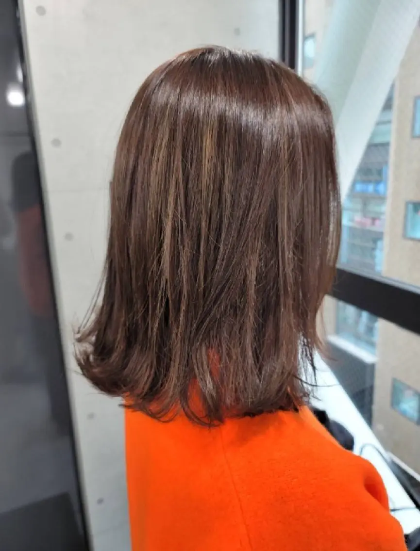 セミロング カラー ❇️安達 優心❇️ レイヤー/艶髪特化のヘアスタイル