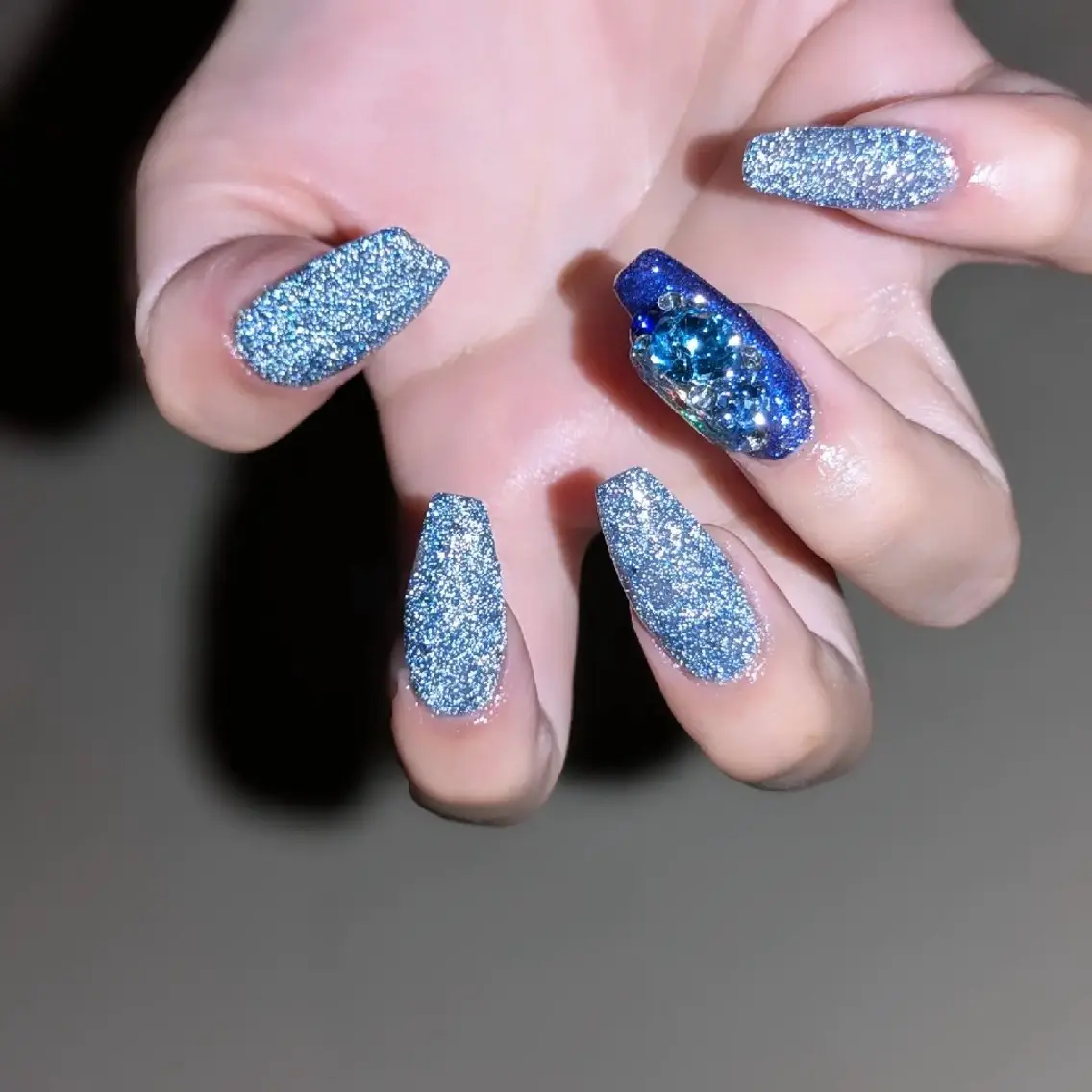 ネイル 長さ出し フラッシュネイル スカルプネイル Lily nail 船橋 yuki🍒のネイルデザイン