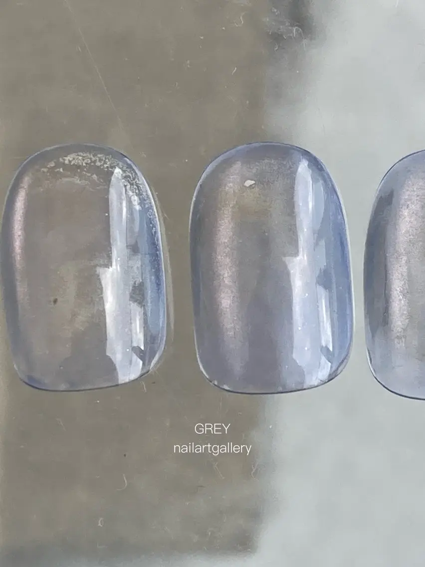 ネイル アートネイル 【GREY】 TAIRAのネイルデザイン