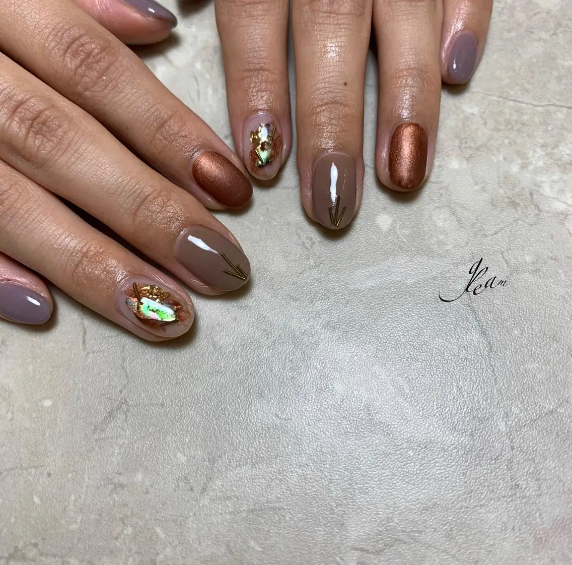 ネイル ハンドネイル gleam✴︎ sayakaのネイルデザイン