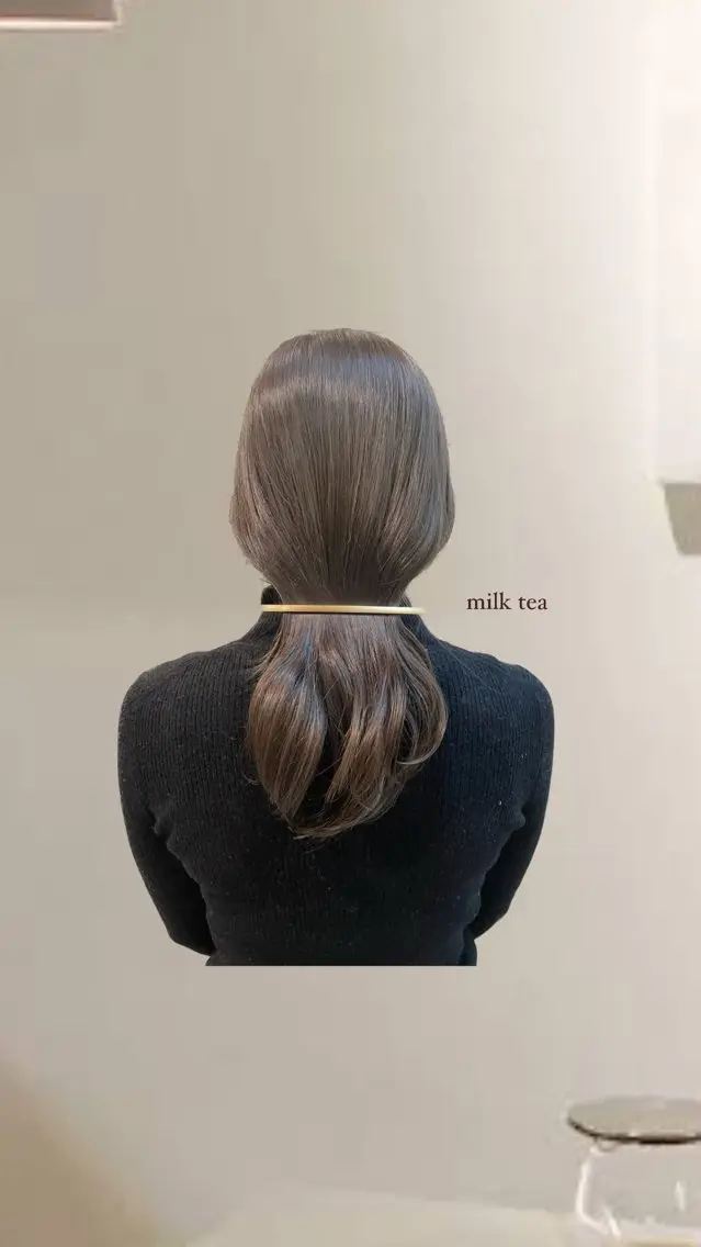 【2.3回目のご来店の限定🐈♥】カット+艶カラー【指名料1000円別途】の写真