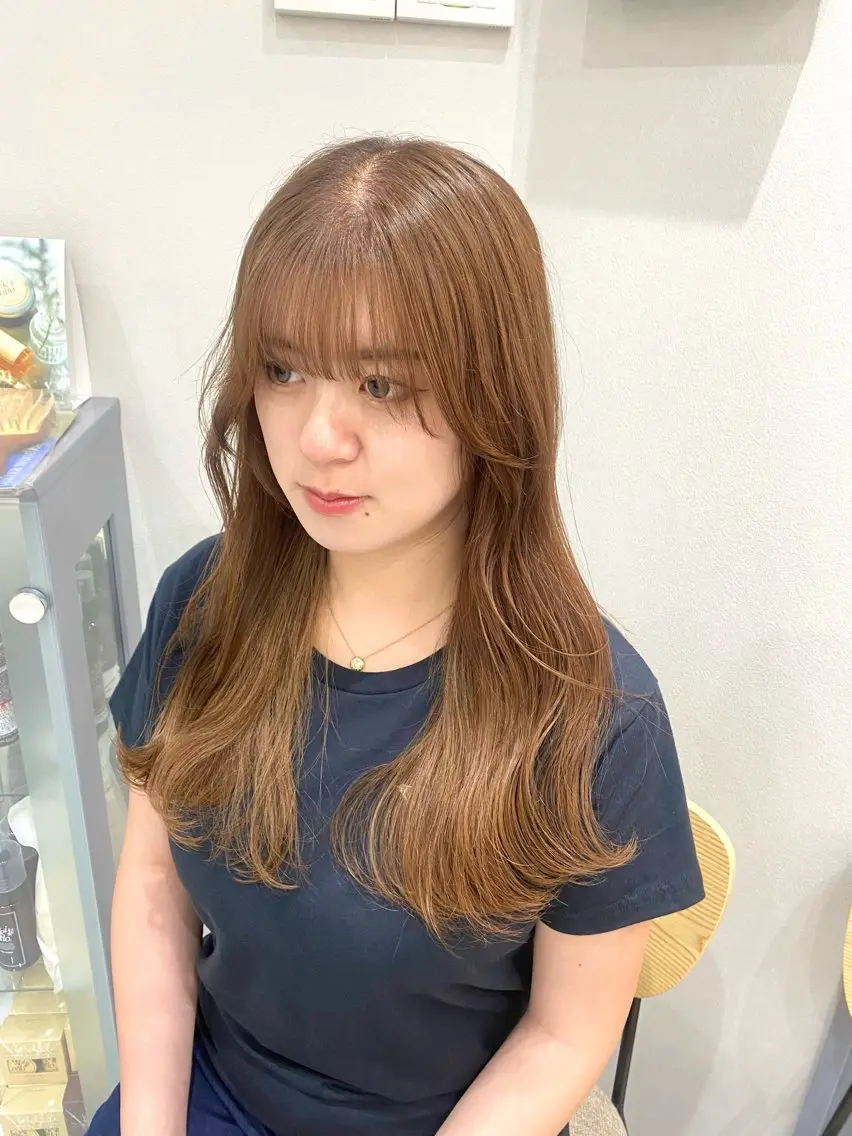 ロング カラー ヘアアレンジ ヘアカラー ボブ /ニュアンス/ satomi🧸💖のヘアスタイル